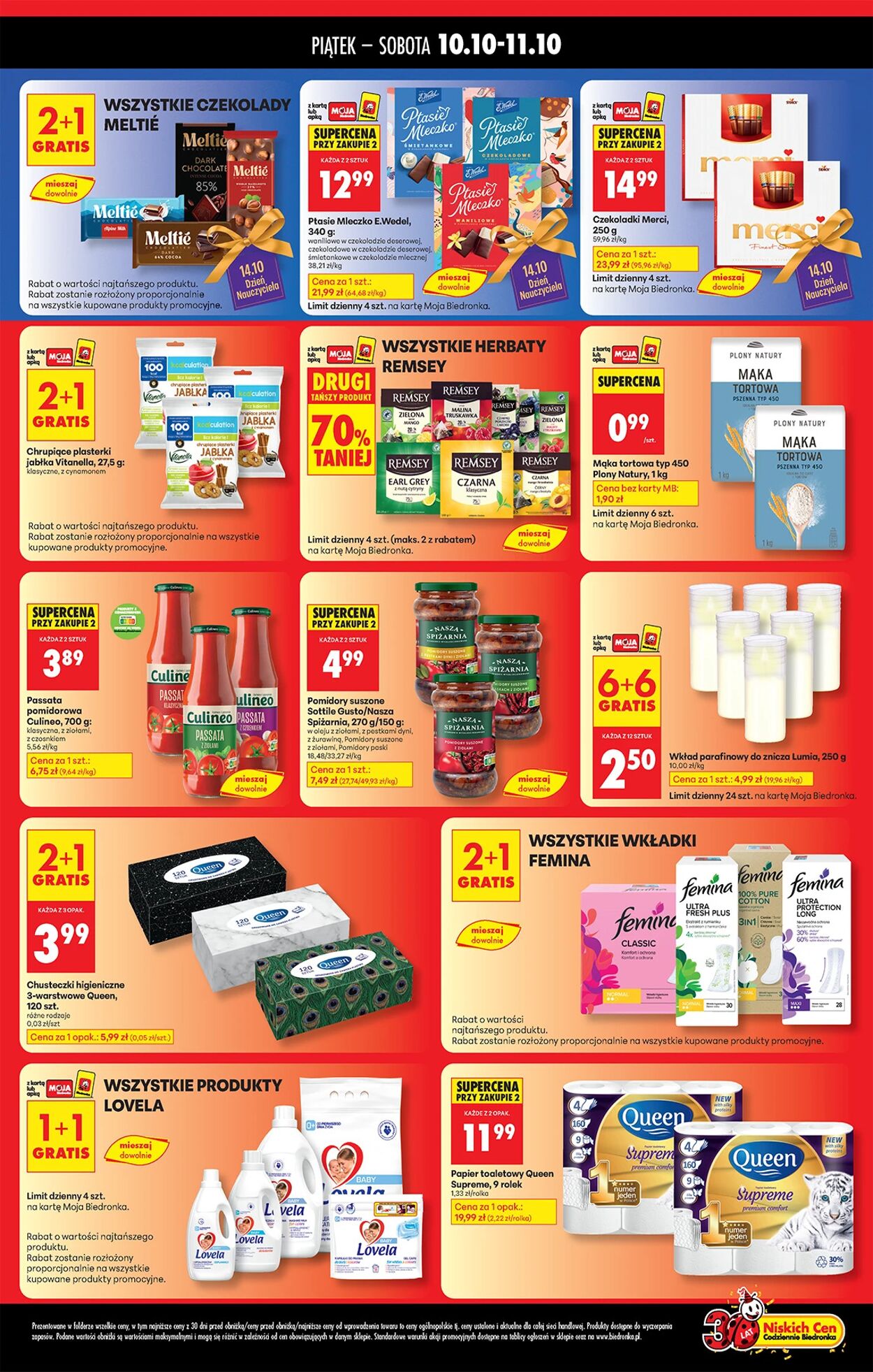 Gazetka Biedronka 10.10.2025 - 11.10.2025