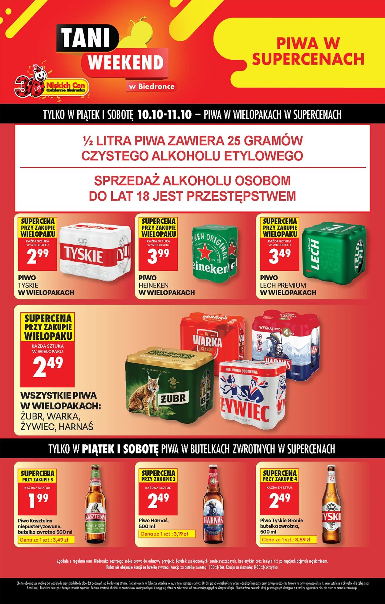 Gazetka Biedronka 10.10.2025 - 11.10.2025