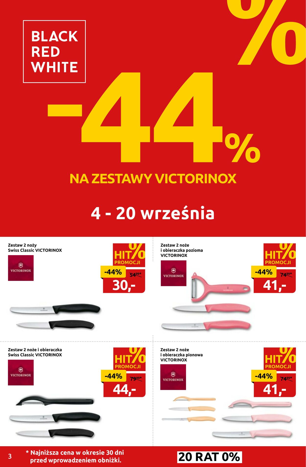 Gazetka Black Red White 04.09.2023 - 20.09.2023