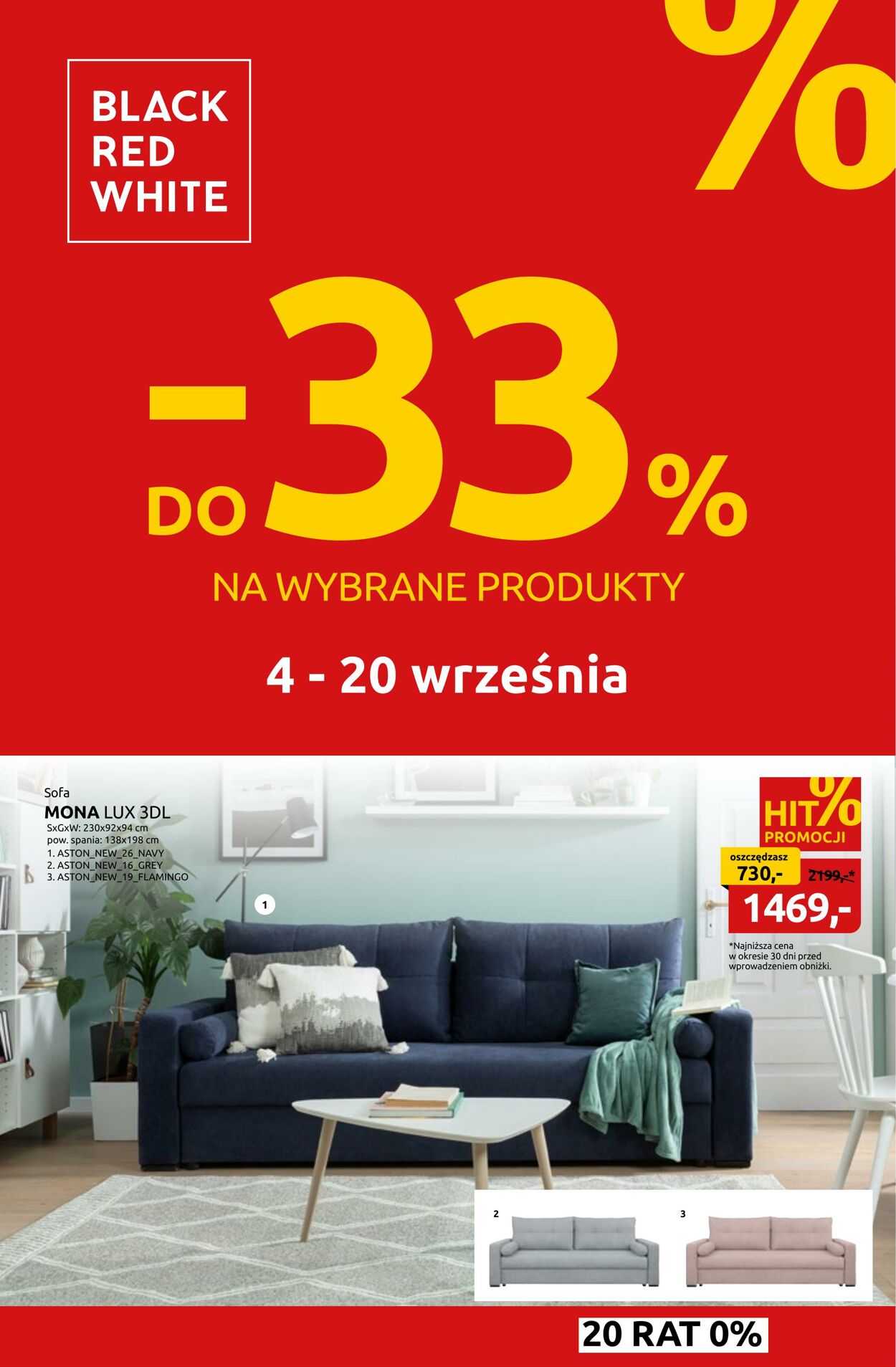 Gazetka Black Red White 04.09.2023 - 20.09.2023