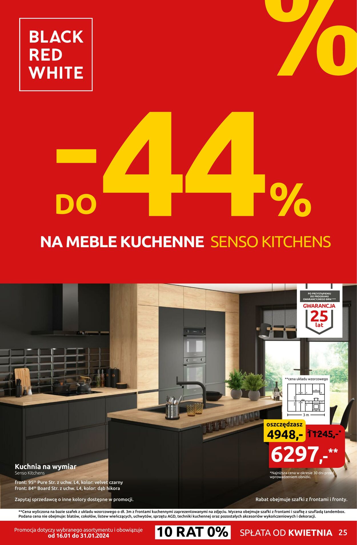 Gazetka Black Red White 15.01.2024 - 31.01.2024