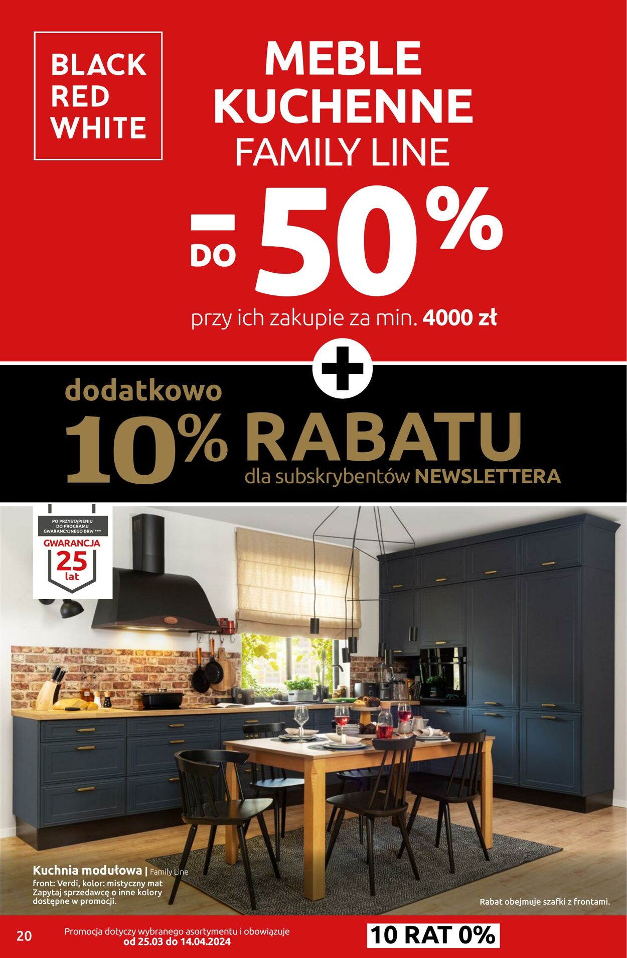 Gazetka Black Red White 25.03.2024 - 14.04.2024