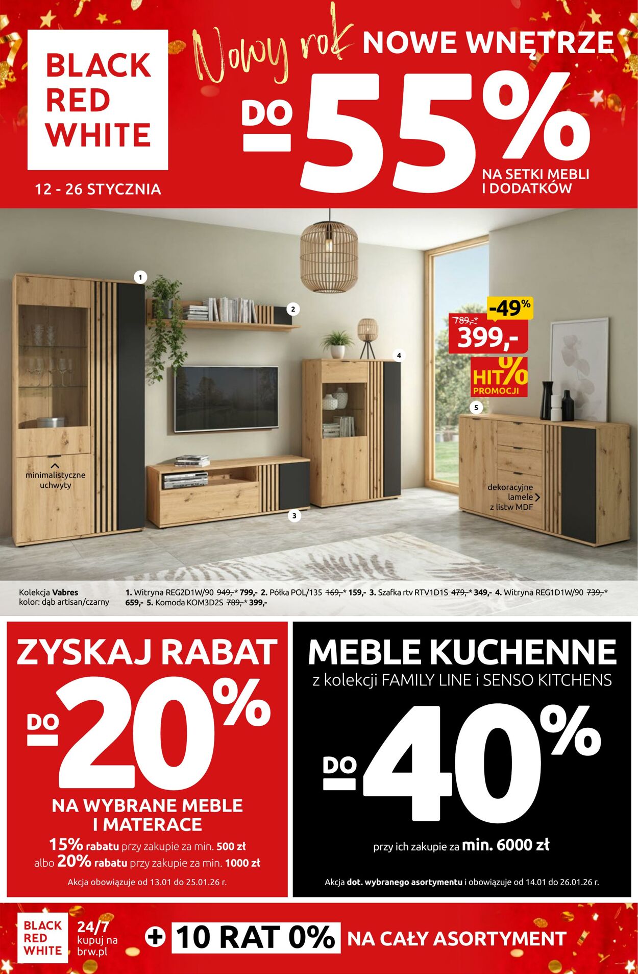 Gazetka Black Red White 12.01.2026 - 26.01.2026