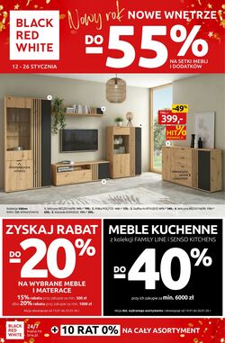 Gazetka Black Red White 12.01.2026 - 26.01.2026