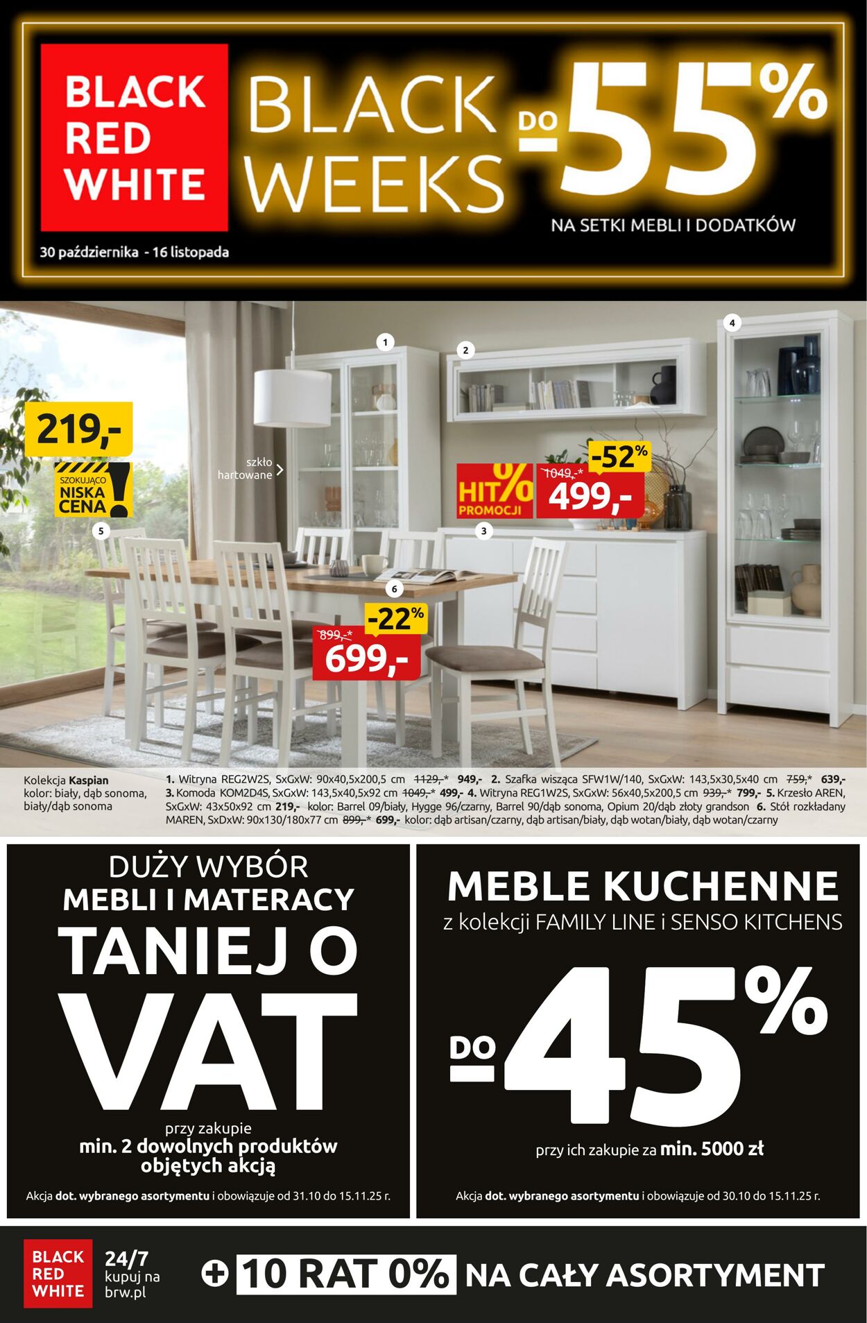 Gazetka Black Red White 30.10.2025 - 16.11.2025