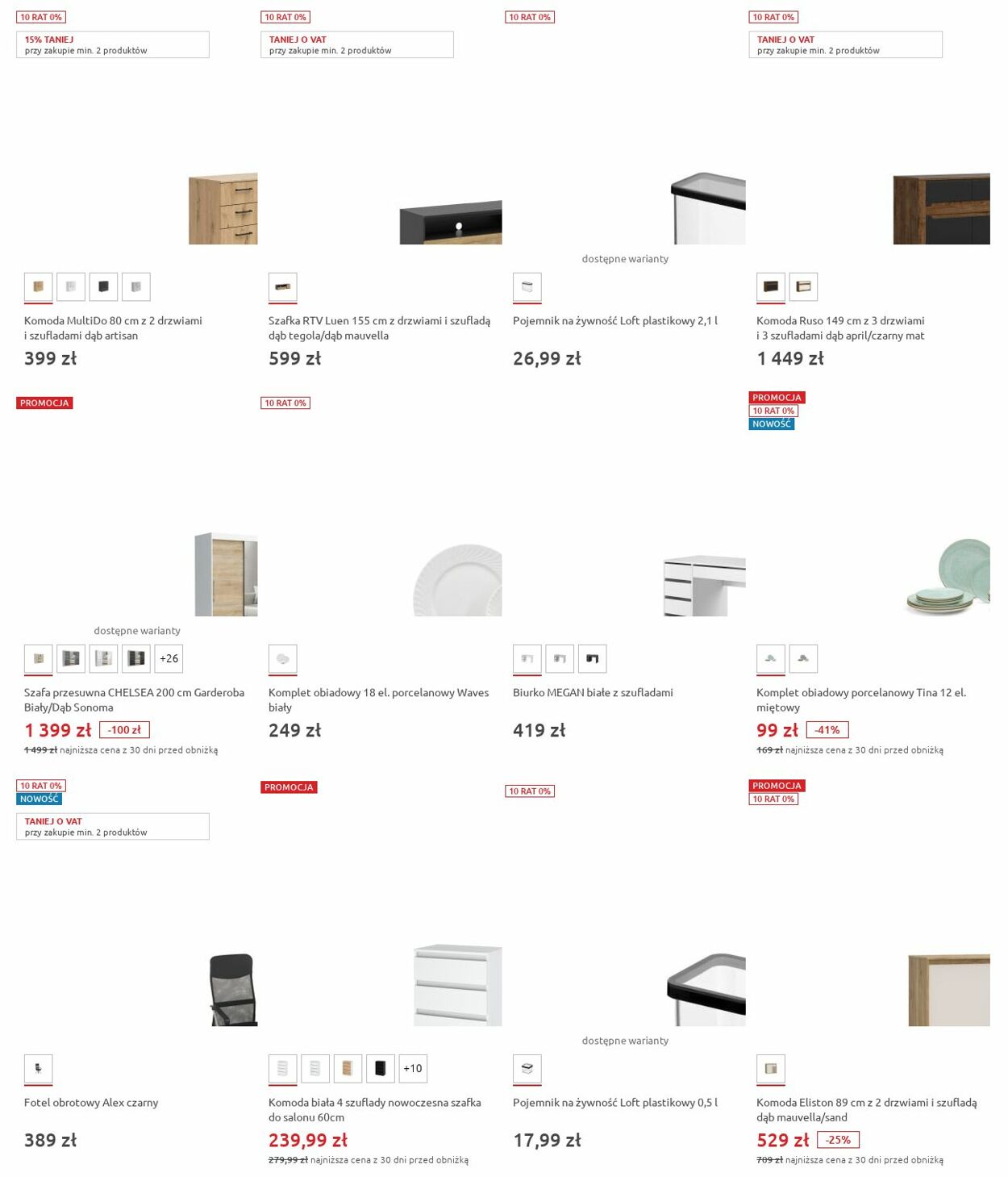 Gazetka Black Red White 06.10.2025 - 12.10.2025