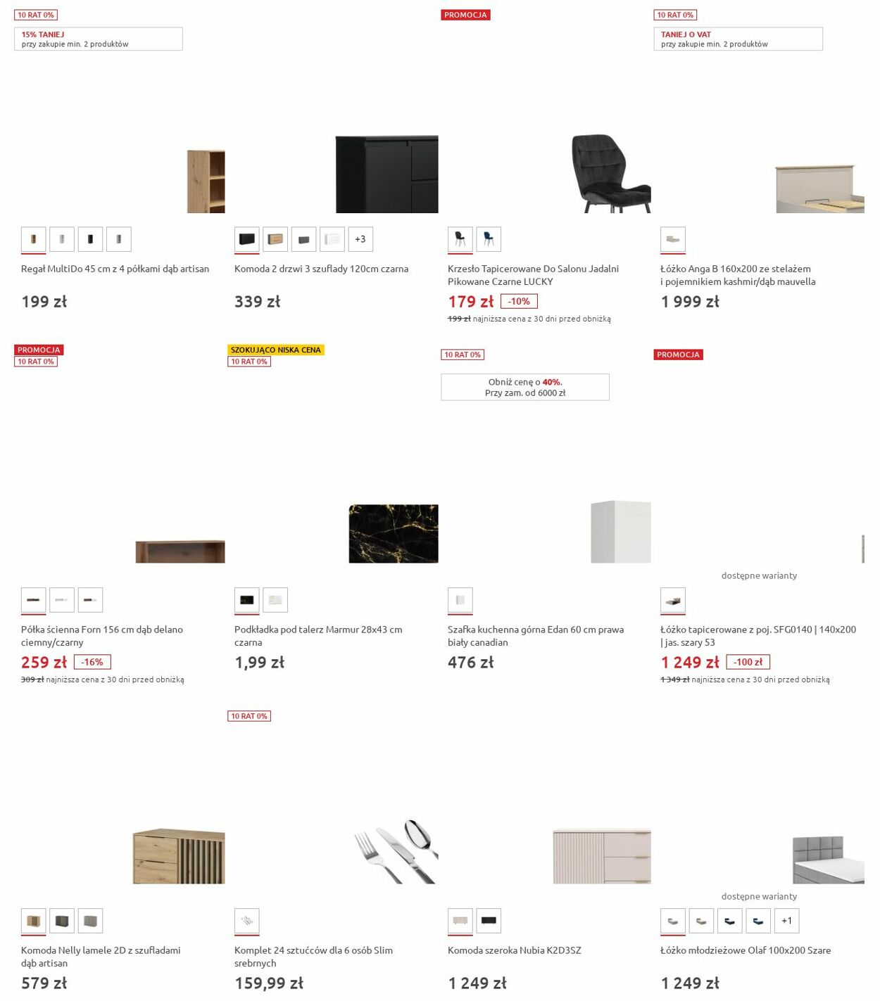 Gazetka Black Red White 06.10.2025 - 12.10.2025