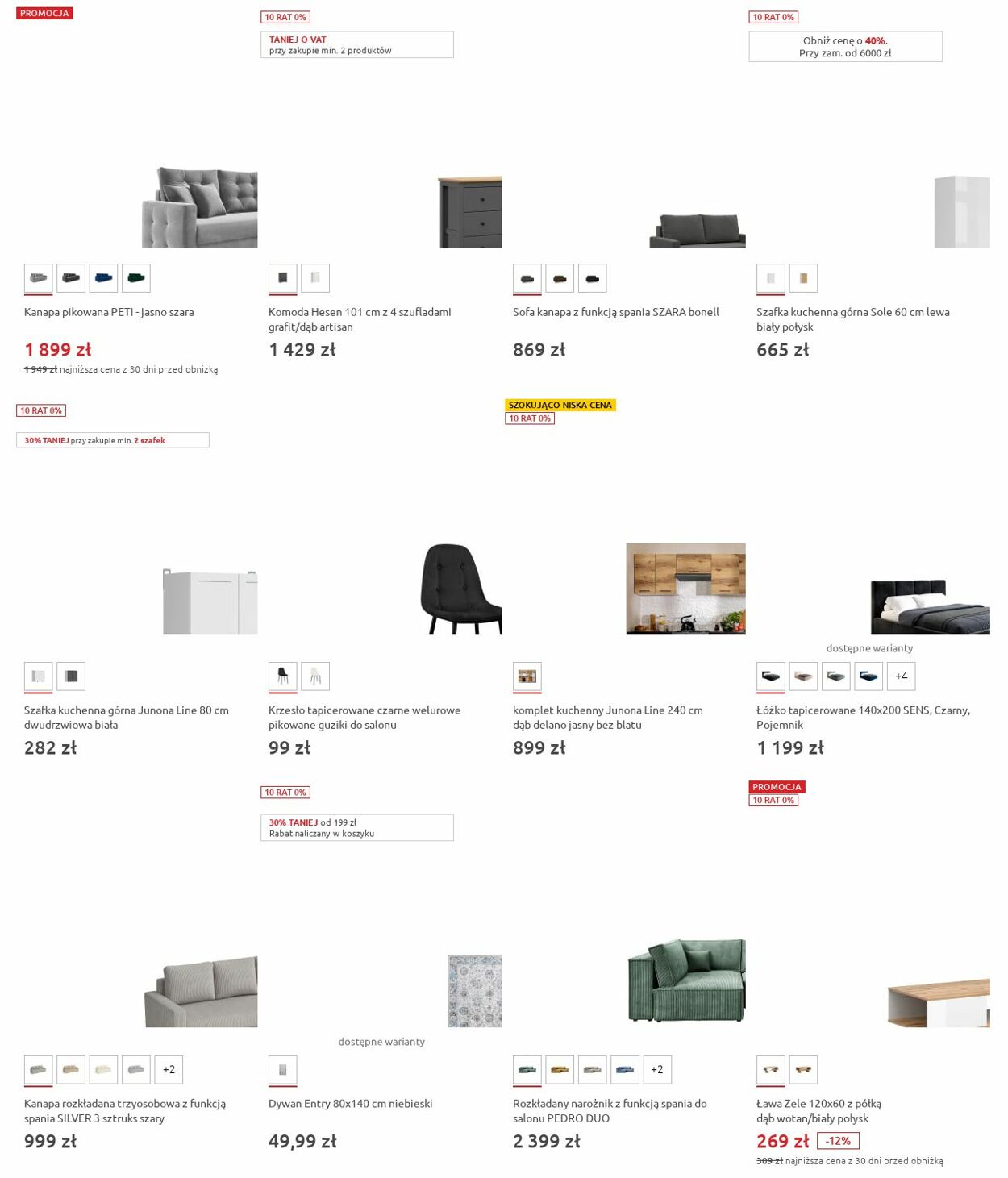 Gazetka Black Red White 06.10.2025 - 12.10.2025