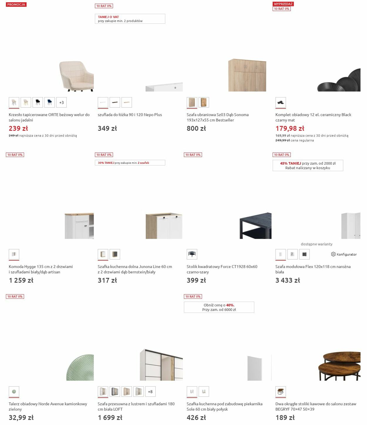 Gazetka Black Red White 06.10.2025 - 12.10.2025
