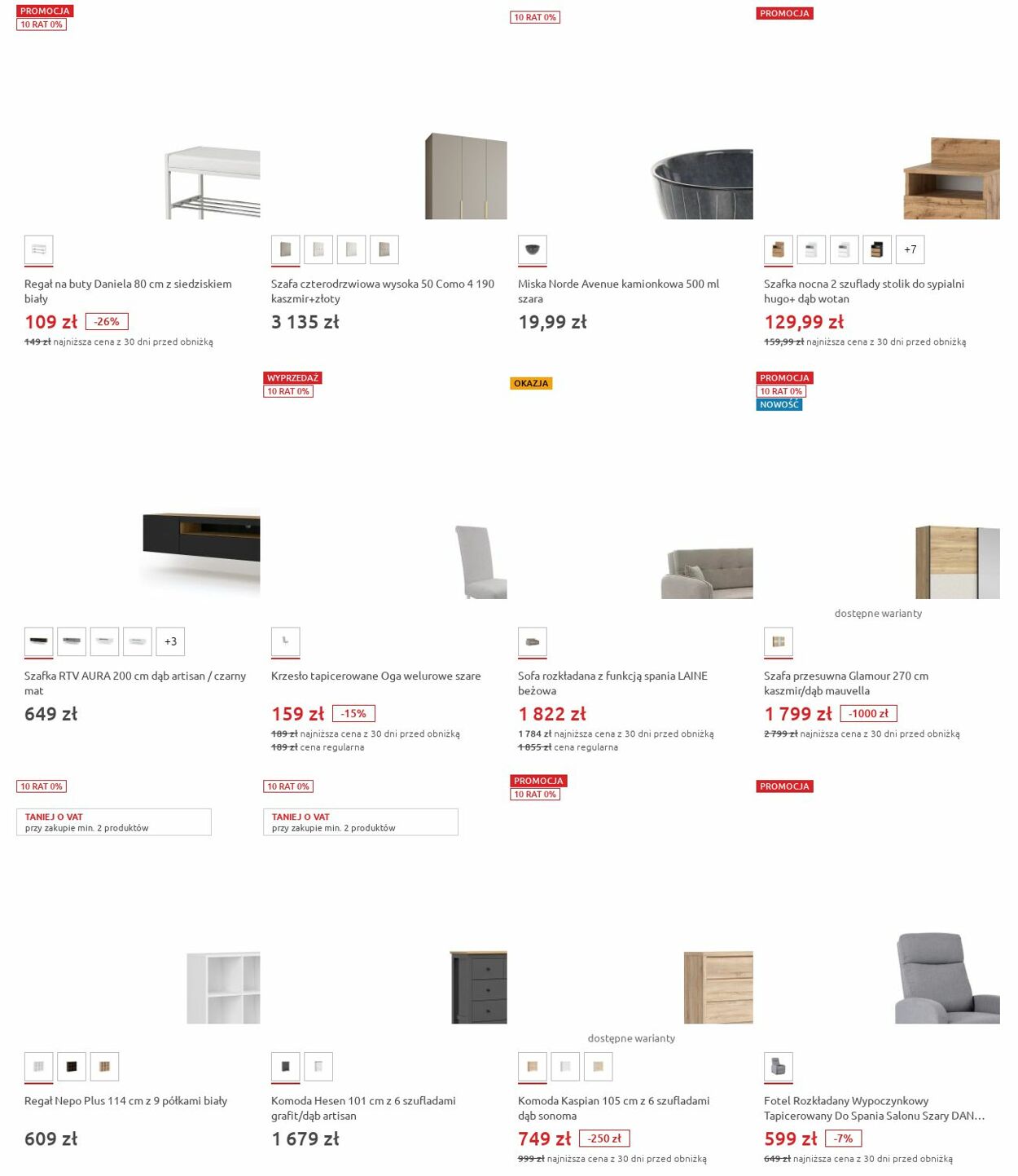 Gazetka Black Red White 06.10.2025 - 12.10.2025