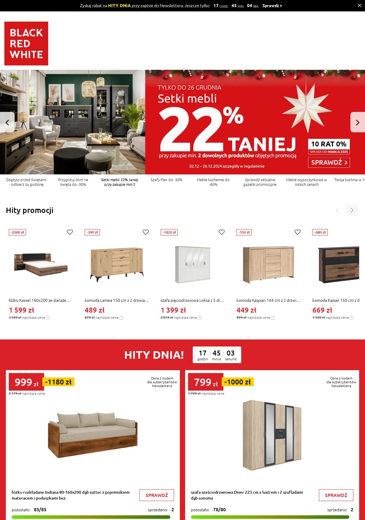 Gazetka Black Red White 23.12.2024 - 29.12.2024