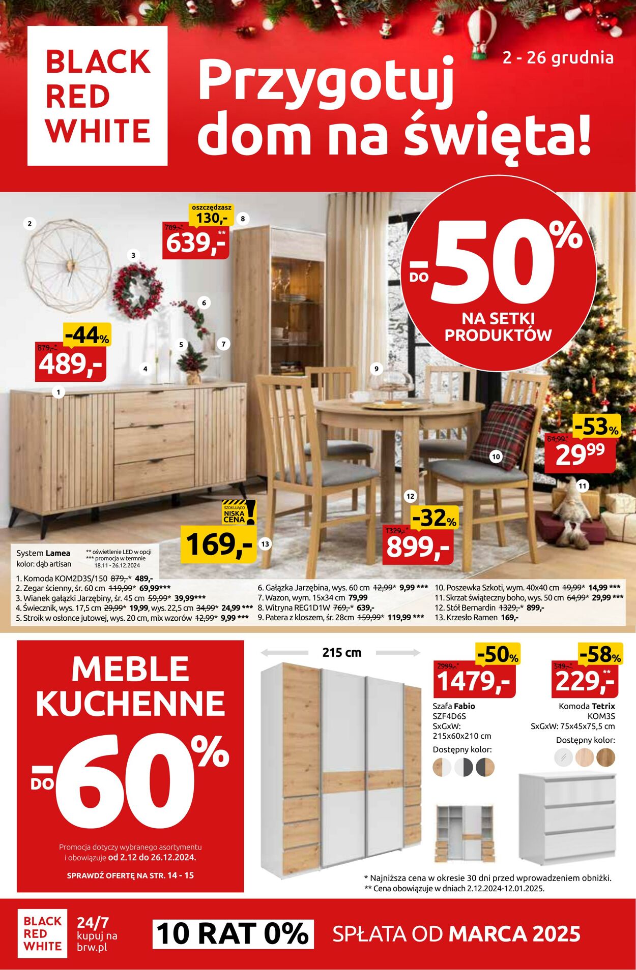 Gazetka Black Red White 02.12.2024 - 26.12.2024