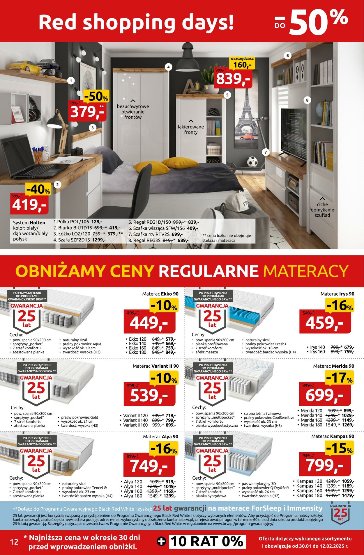 Gazetka Black Red White 30.01.2025 - 12.02.2025