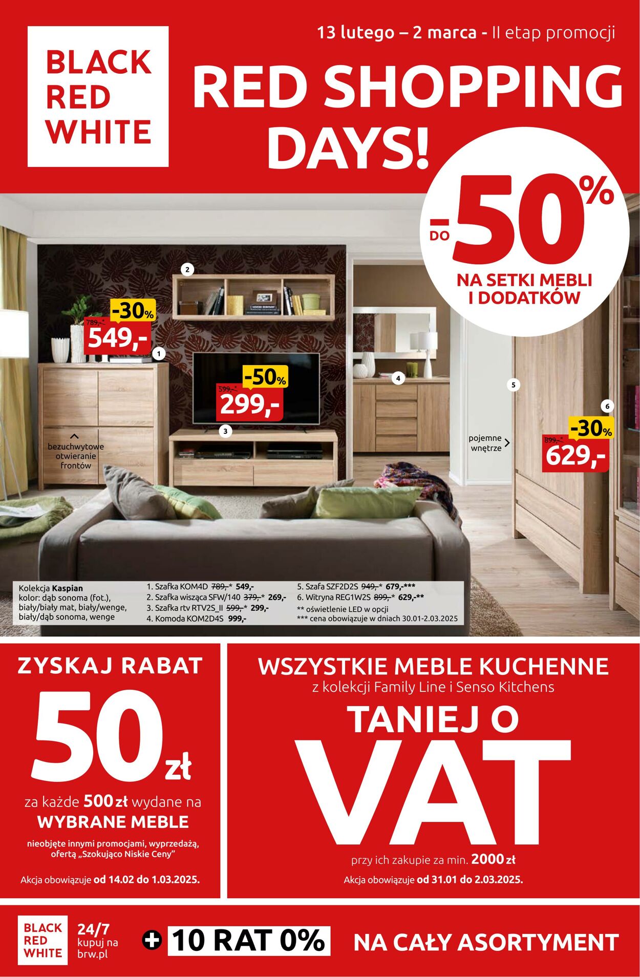 Gazetka Black Red White 13.02.2025 - 02.03.2025