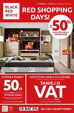 Gazetka Black Red White 20.03.2025 - 02.04.2025