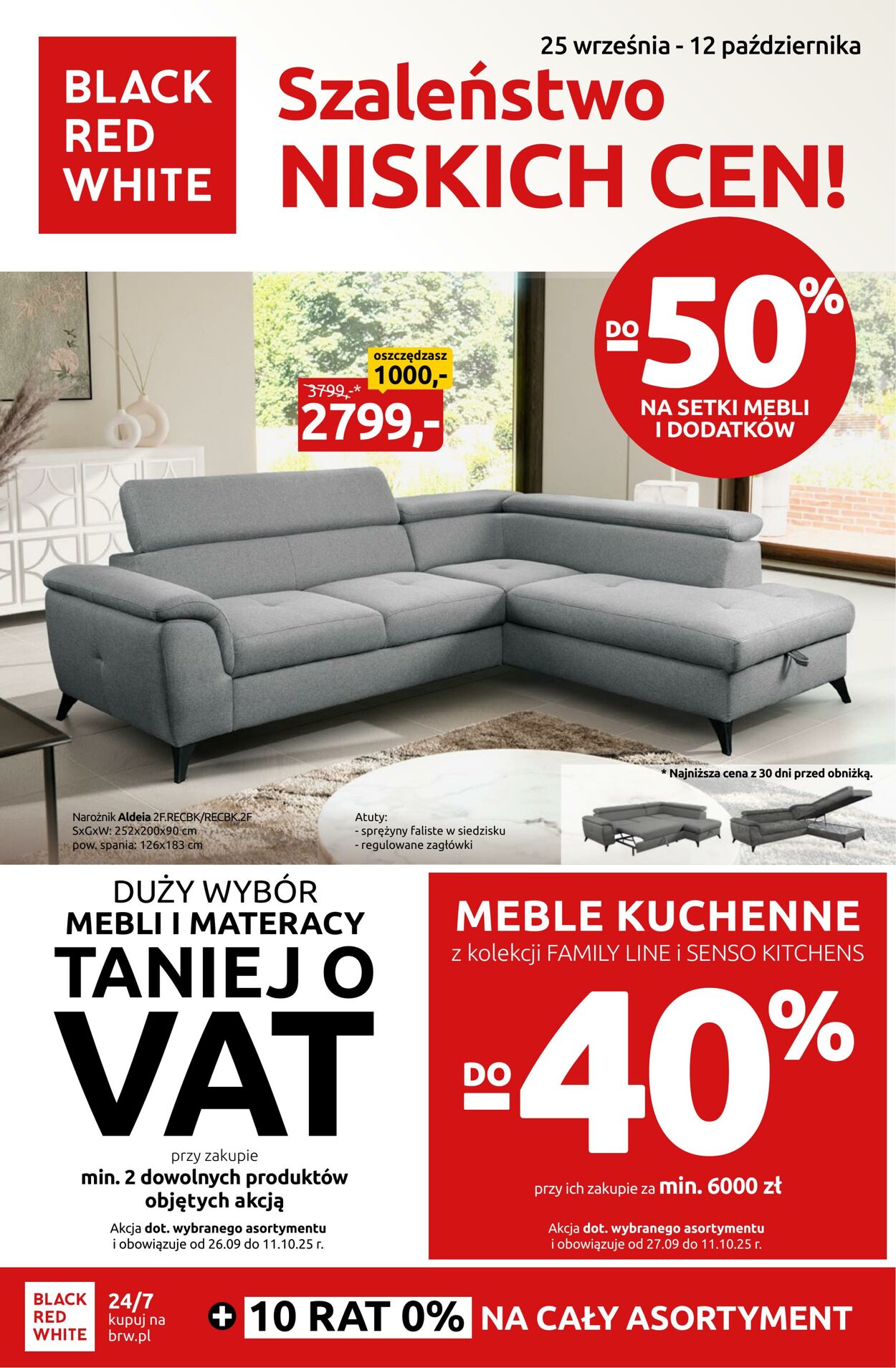Gazetka Black Red White 25.09.2025 - 12.10.2025