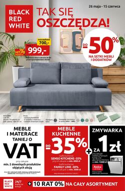 Gazetka Black Red White 26.05.2025 - 15.06.2025