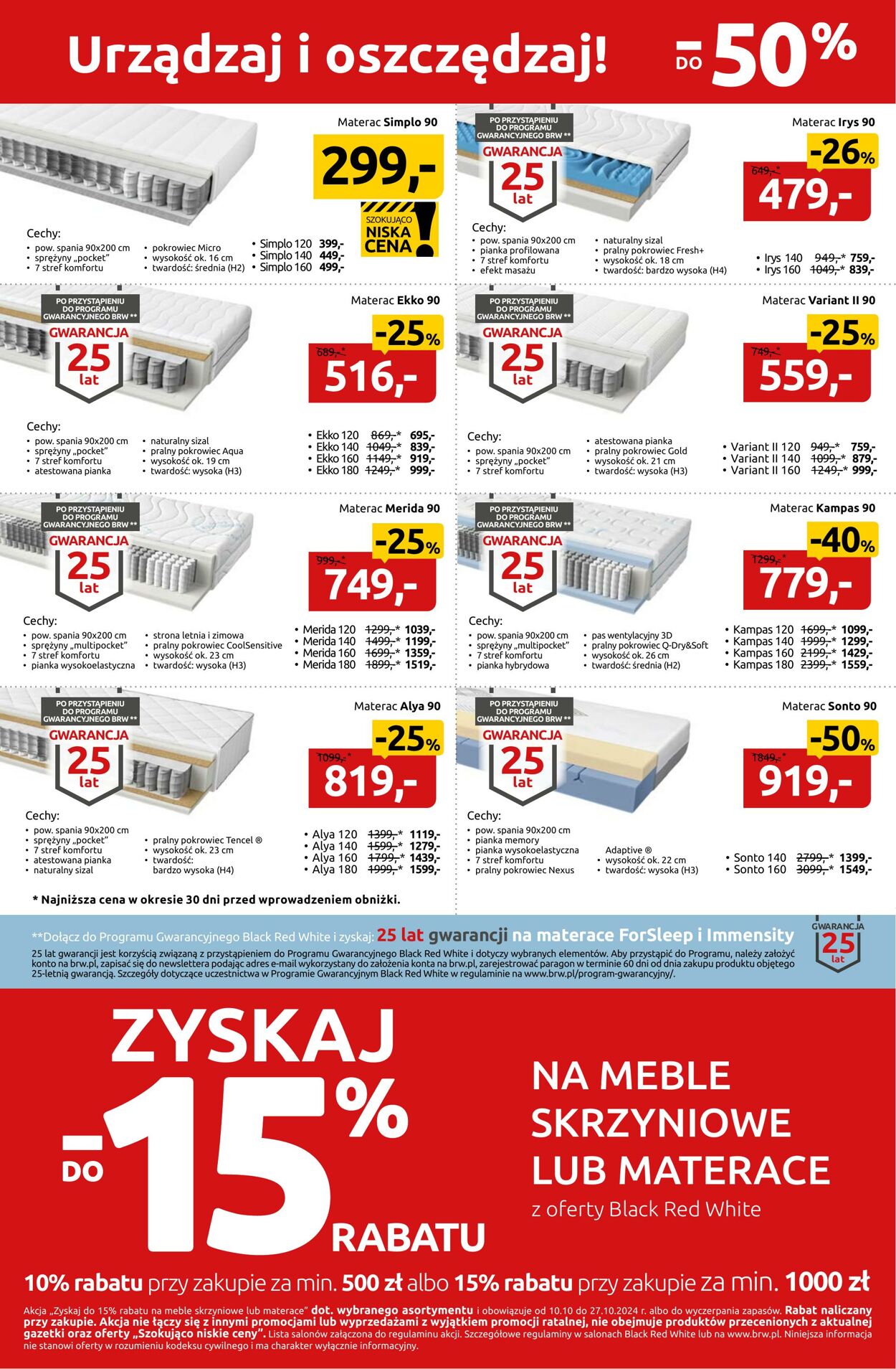 Gazetka Black Red White 10.10.2024 - 27.10.2024