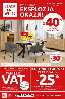 Gazetka Black Red White 20.03.2025 - 02.04.2025