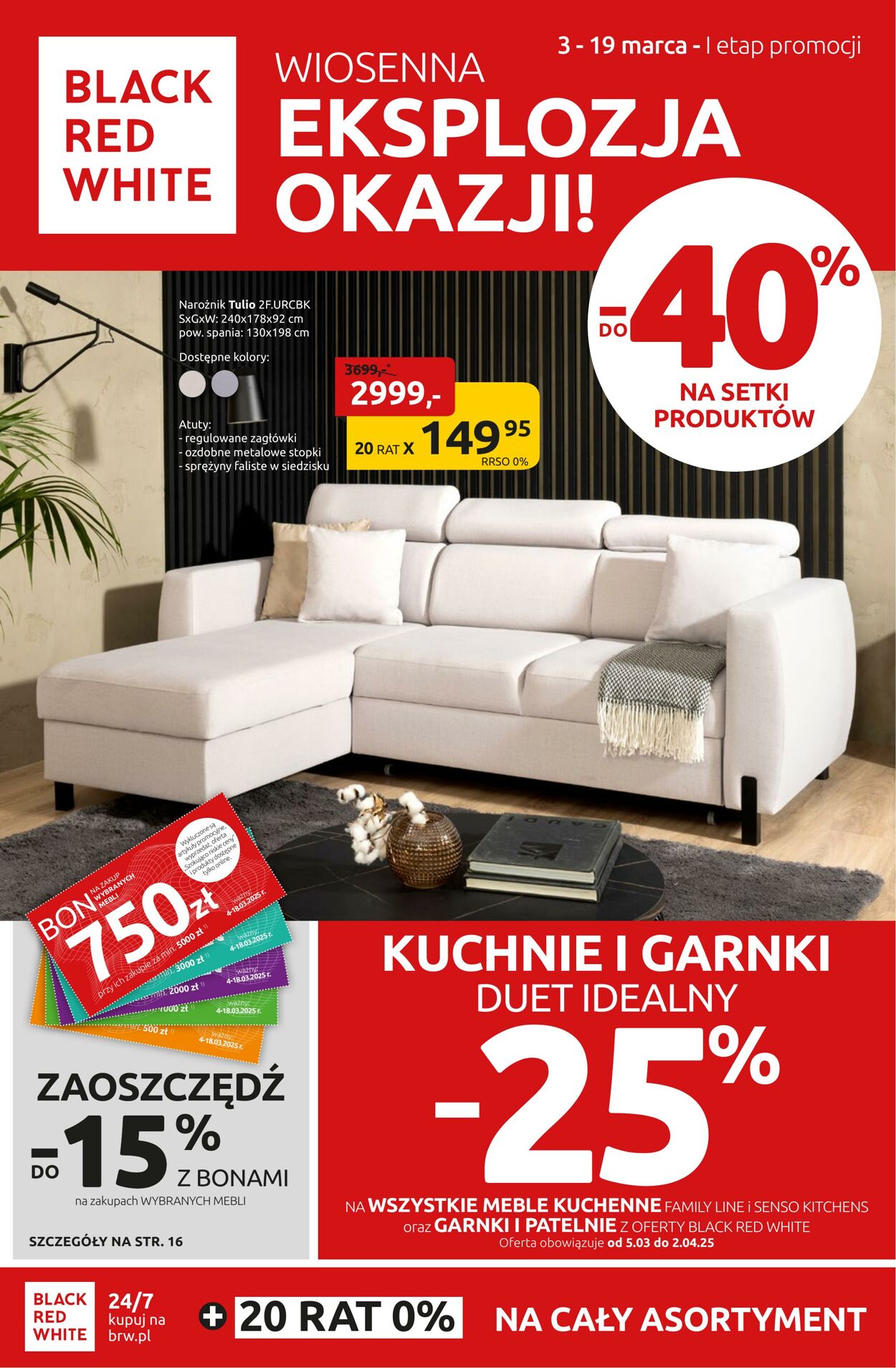 Gazetka Black Red White 03.03.2025 - 19.03.2025