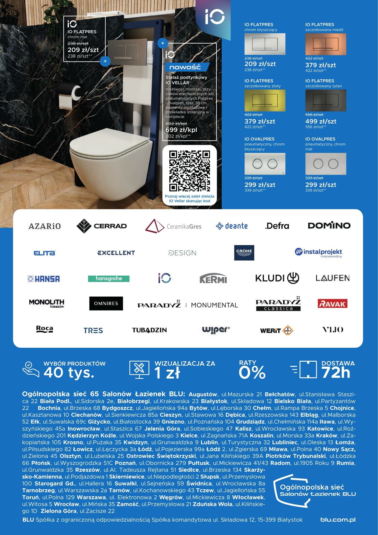 Gazetka Blu Salony Łazienek 01.03.2025 - 30.06.2025