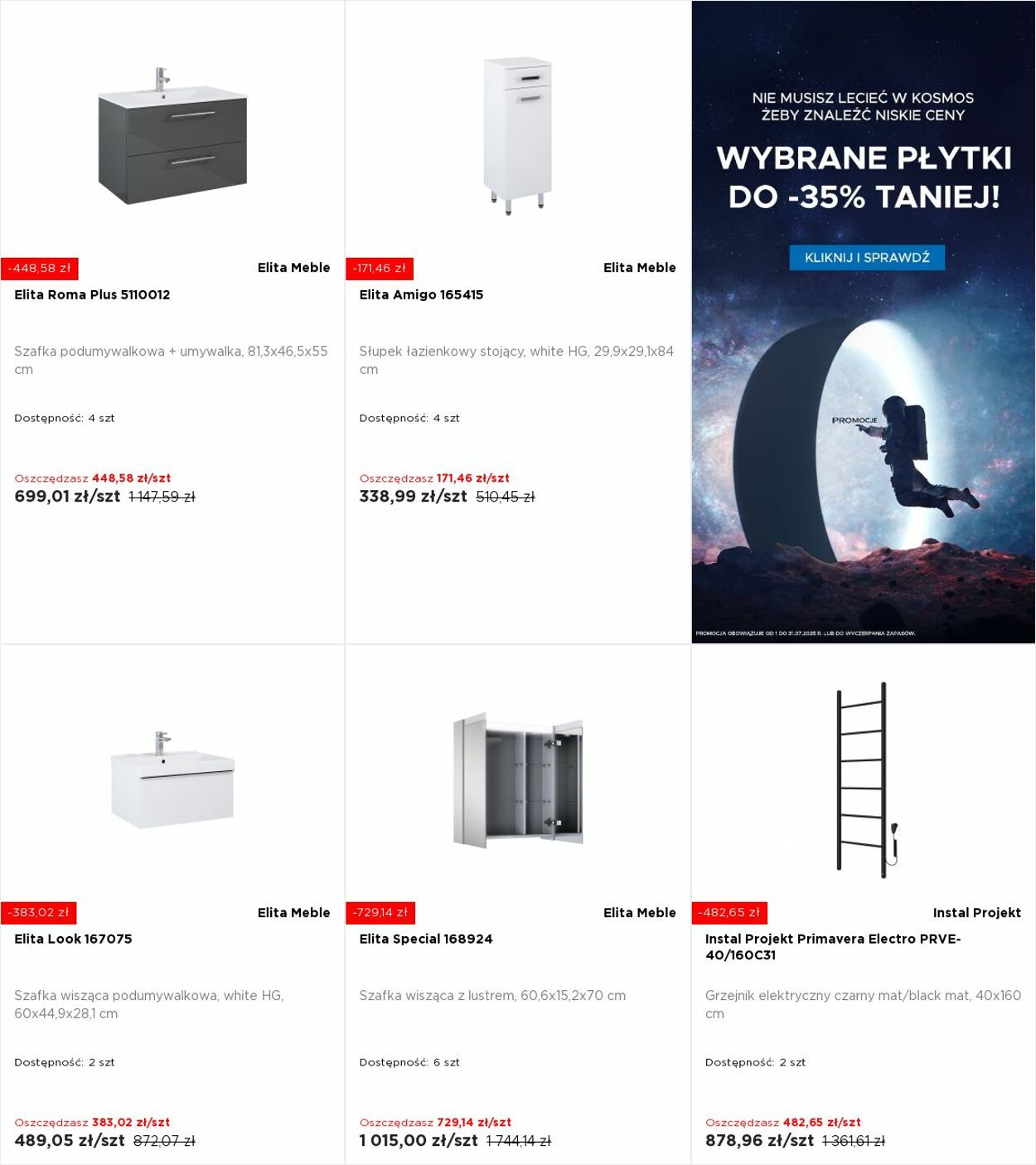 Gazetka Blu Salony Łazienek 14.07.2025 - 20.07.2025