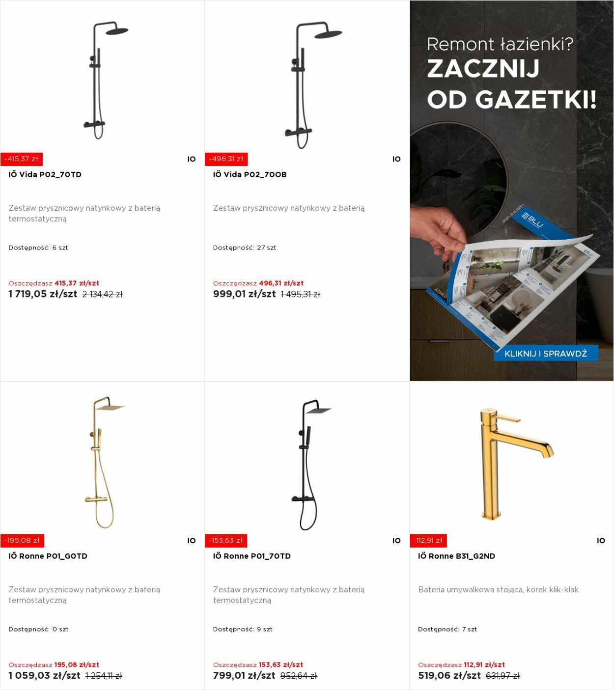 Gazetka Blu Salony Łazienek 14.07.2025 - 20.07.2025
