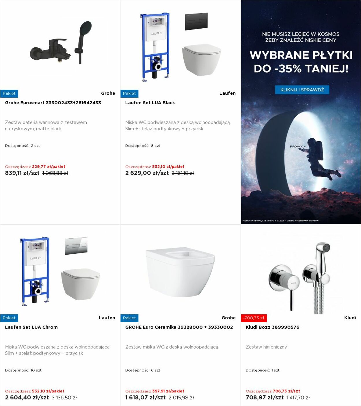 Gazetka Blu Salony Łazienek 14.07.2025 - 20.07.2025