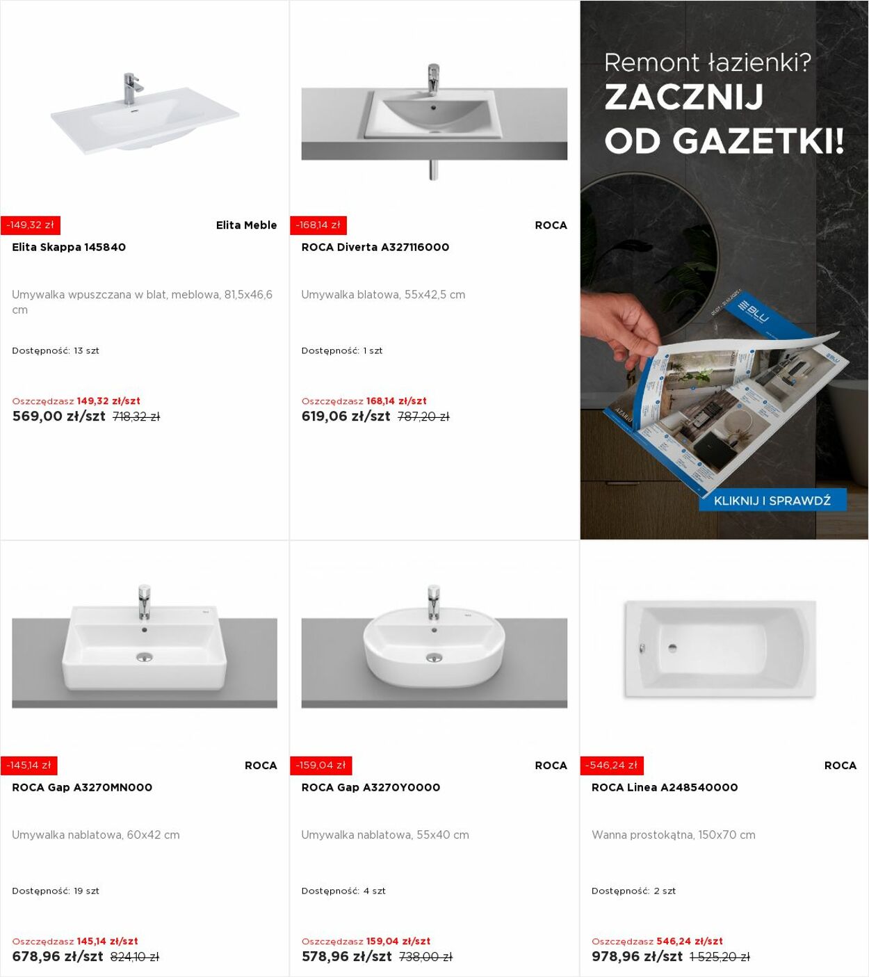Gazetka Blu Salony Łazienek 14.07.2025 - 20.07.2025