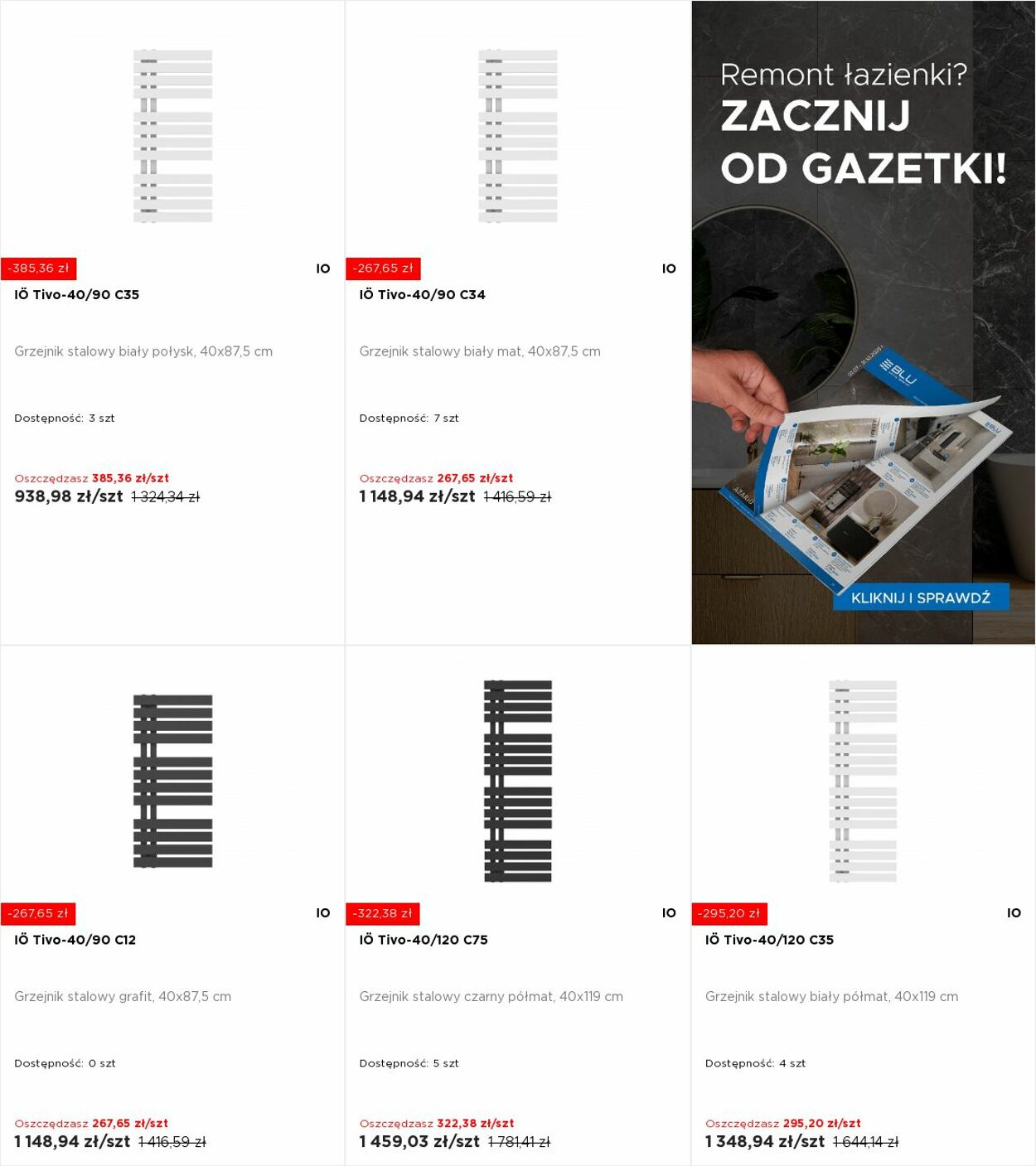 Gazetka Blu Salony Łazienek 14.07.2025 - 20.07.2025