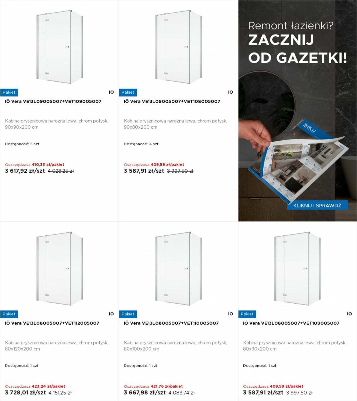 Gazetka Blu Salony Łazienek 14.07.2025 - 20.07.2025