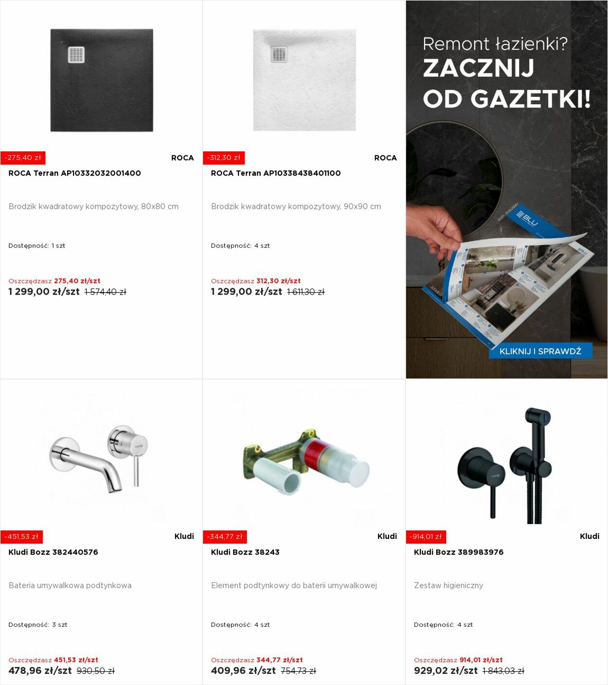 Gazetka Blu Salony Łazienek 14.07.2025 - 20.07.2025