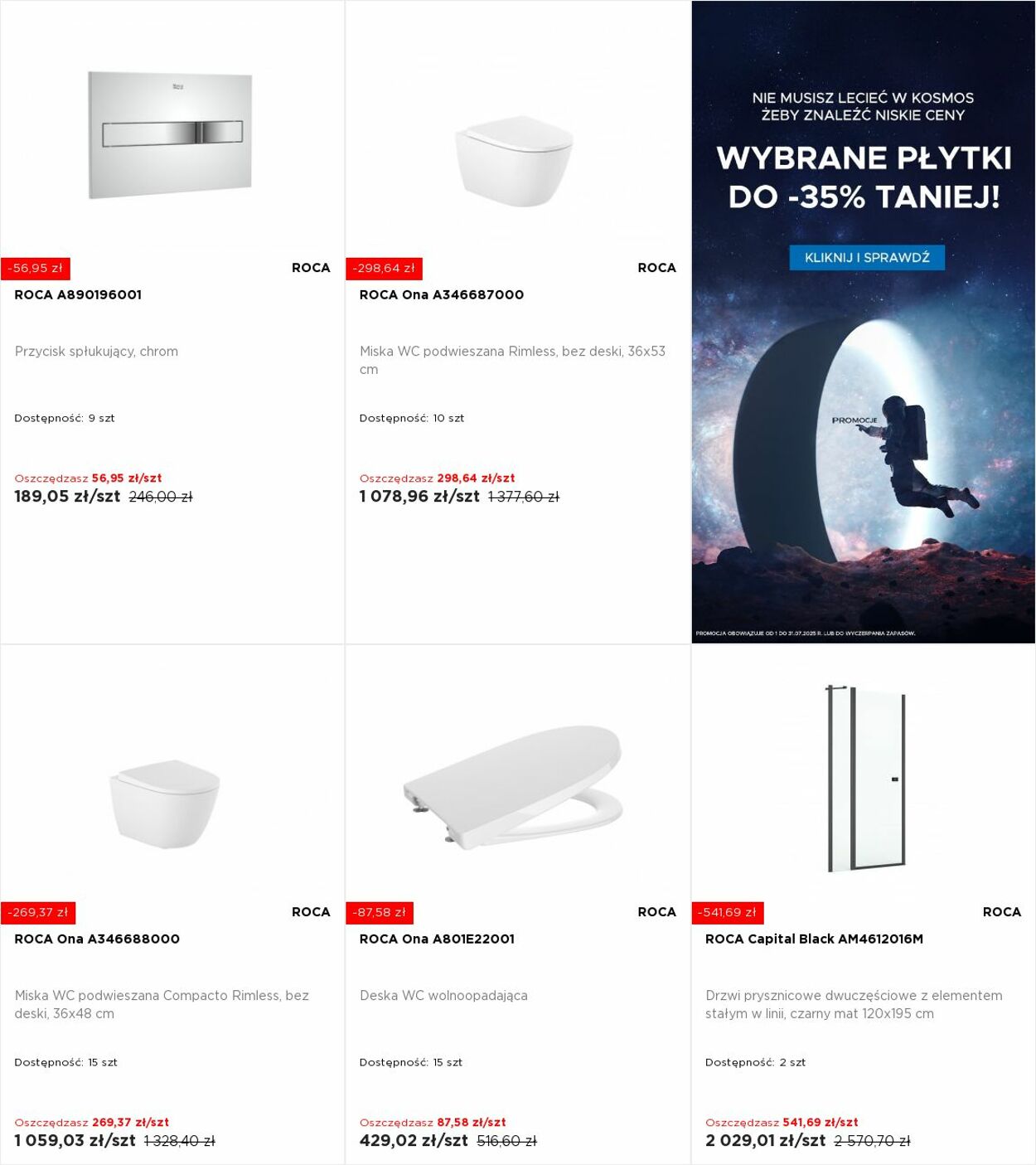 Gazetka Blu Salony Łazienek 28.07.2025 - 03.08.2025