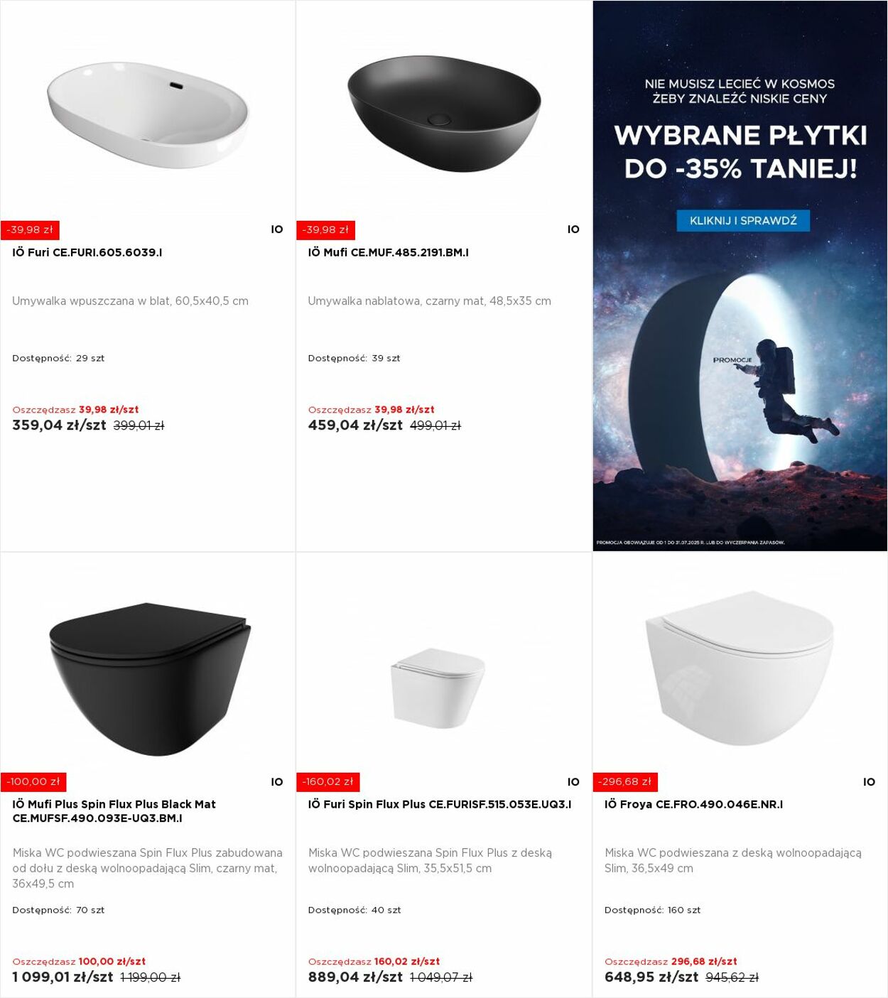Gazetka Blu Salony Łazienek 28.07.2025 - 03.08.2025