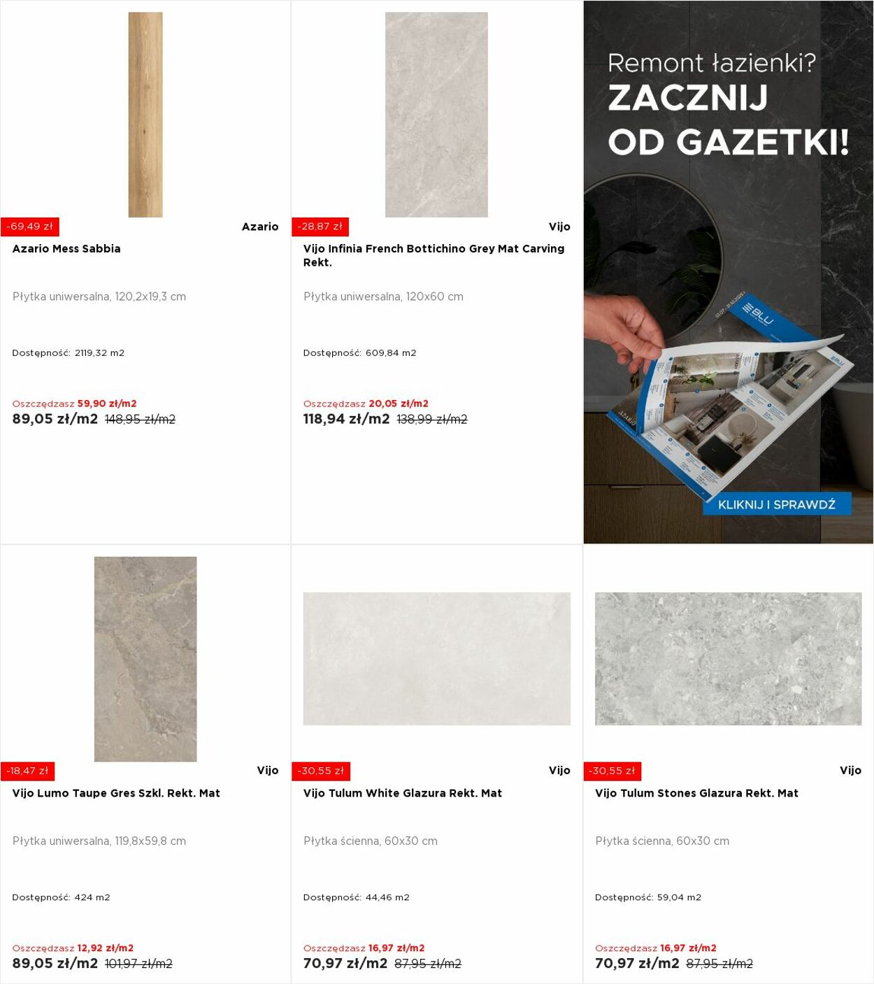 Gazetka Blu Salony Łazienek 28.07.2025 - 03.08.2025
