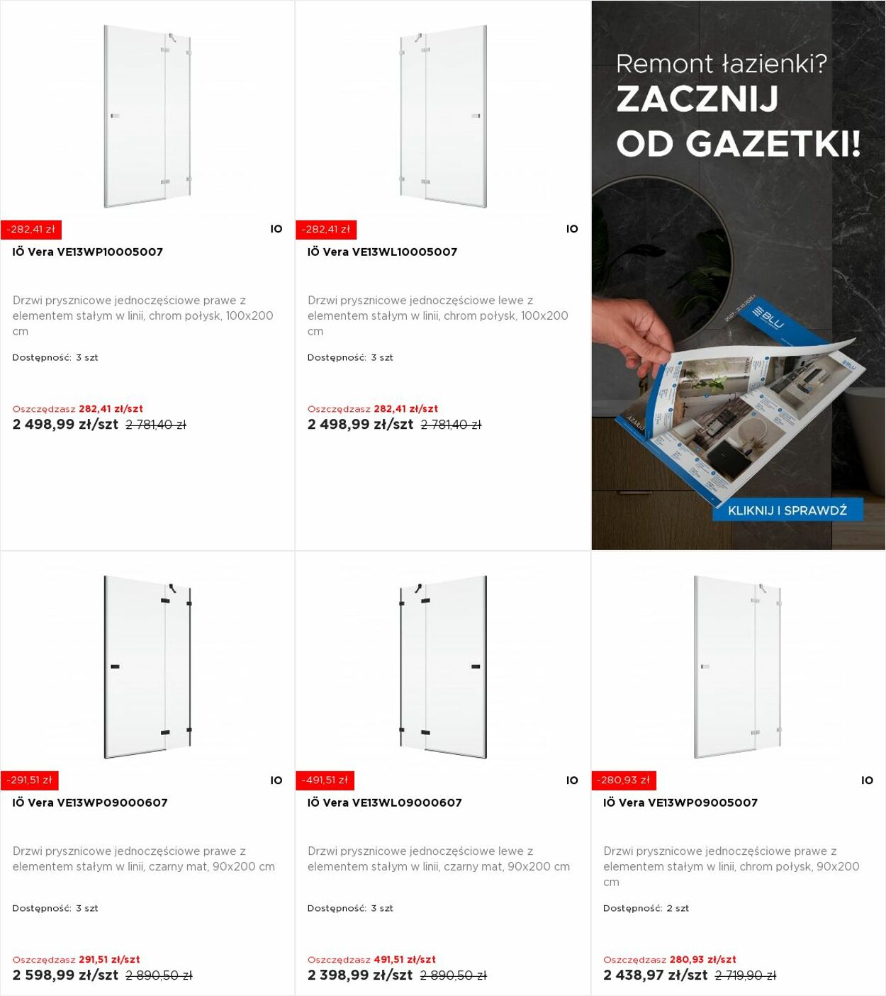 Gazetka Blu Salony Łazienek 28.07.2025 - 03.08.2025
