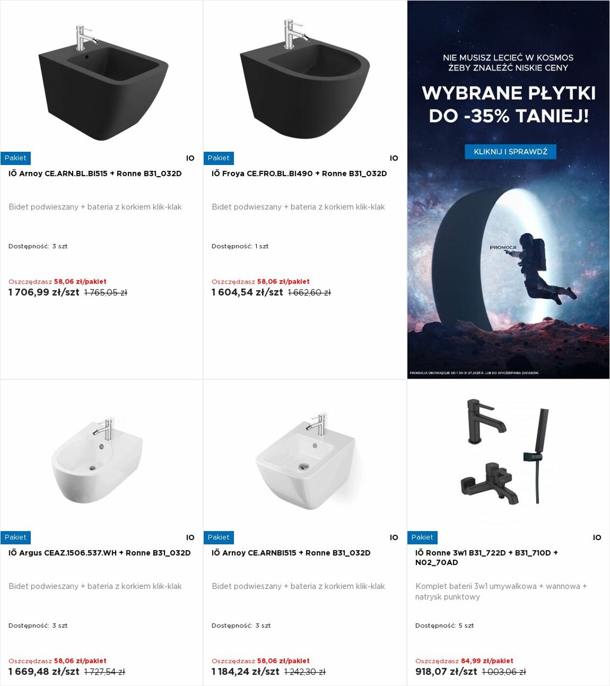 Gazetka Blu Salony Łazienek 28.07.2025 - 03.08.2025