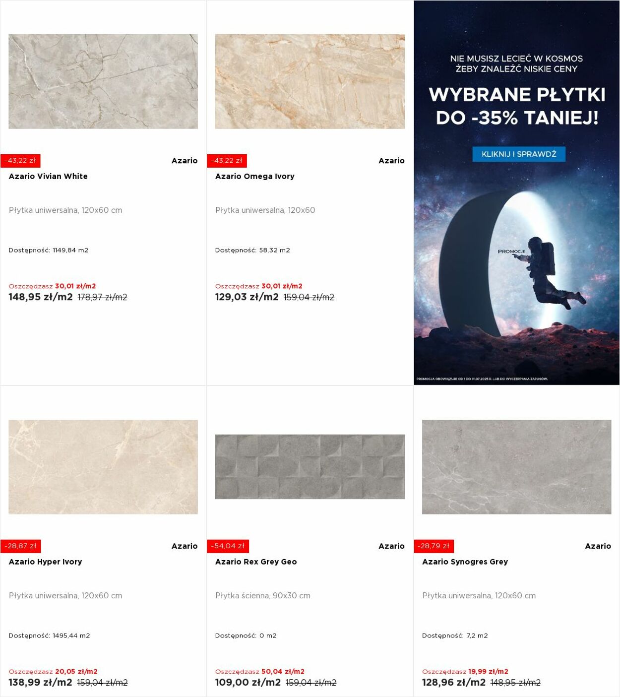 Gazetka Blu Salony Łazienek 28.07.2025 - 03.08.2025
