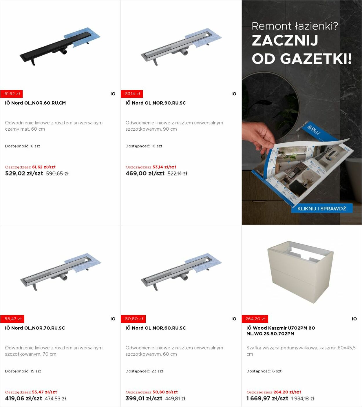 Gazetka Blu Salony Łazienek 28.07.2025 - 03.08.2025