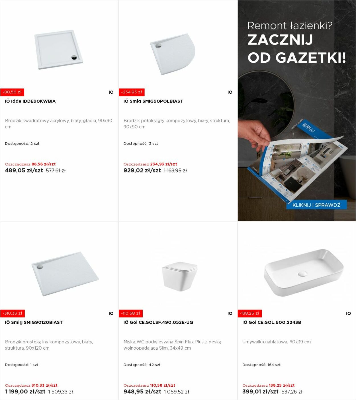 Gazetka Blu Salony Łazienek 28.07.2025 - 03.08.2025