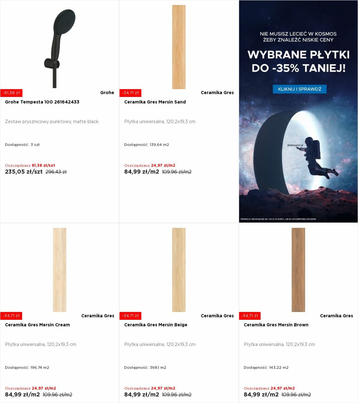 Gazetka Blu Salony Łazienek 28.07.2025 - 03.08.2025