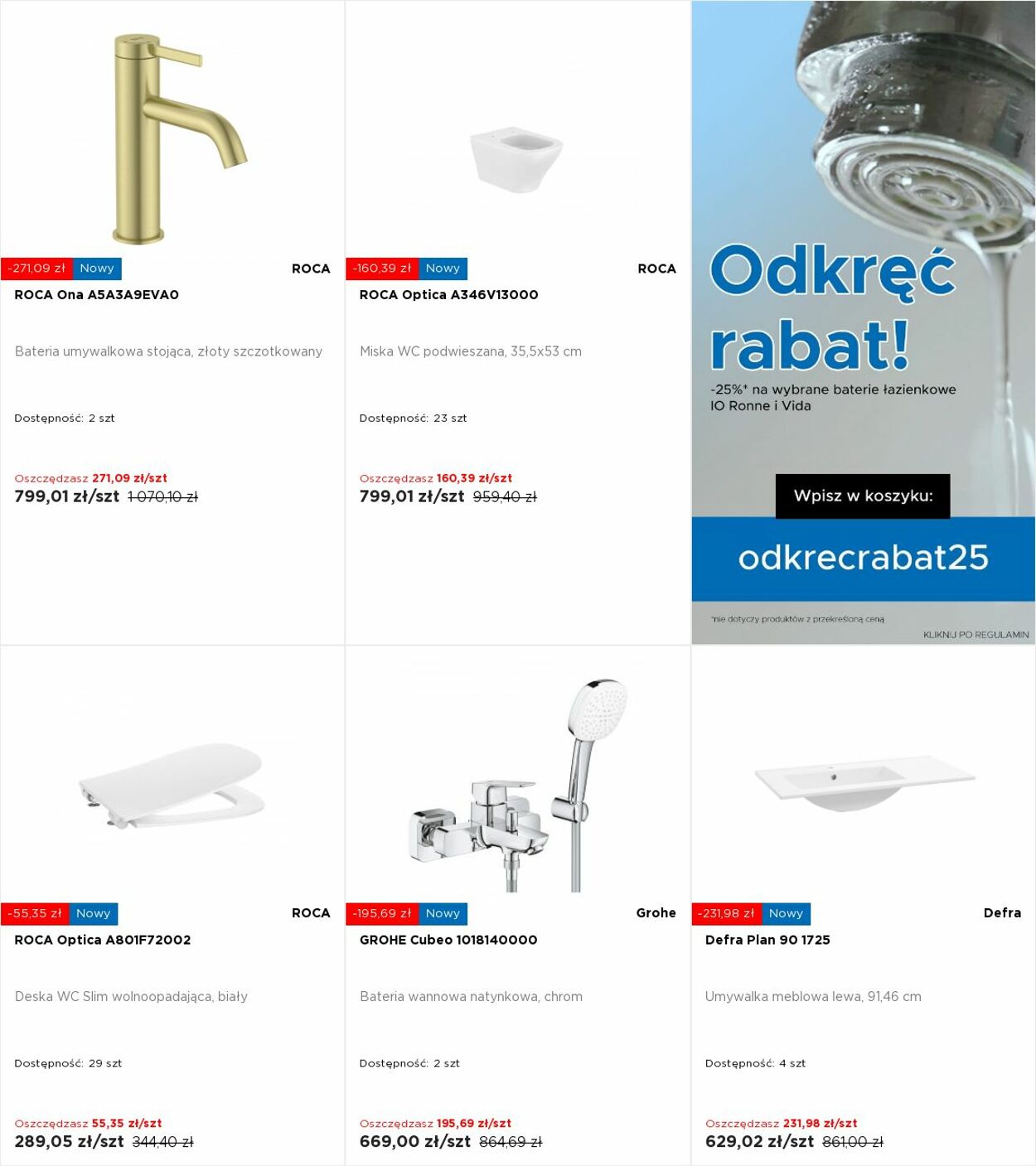 Gazetka Blu Salony Łazienek 28.07.2025 - 03.08.2025