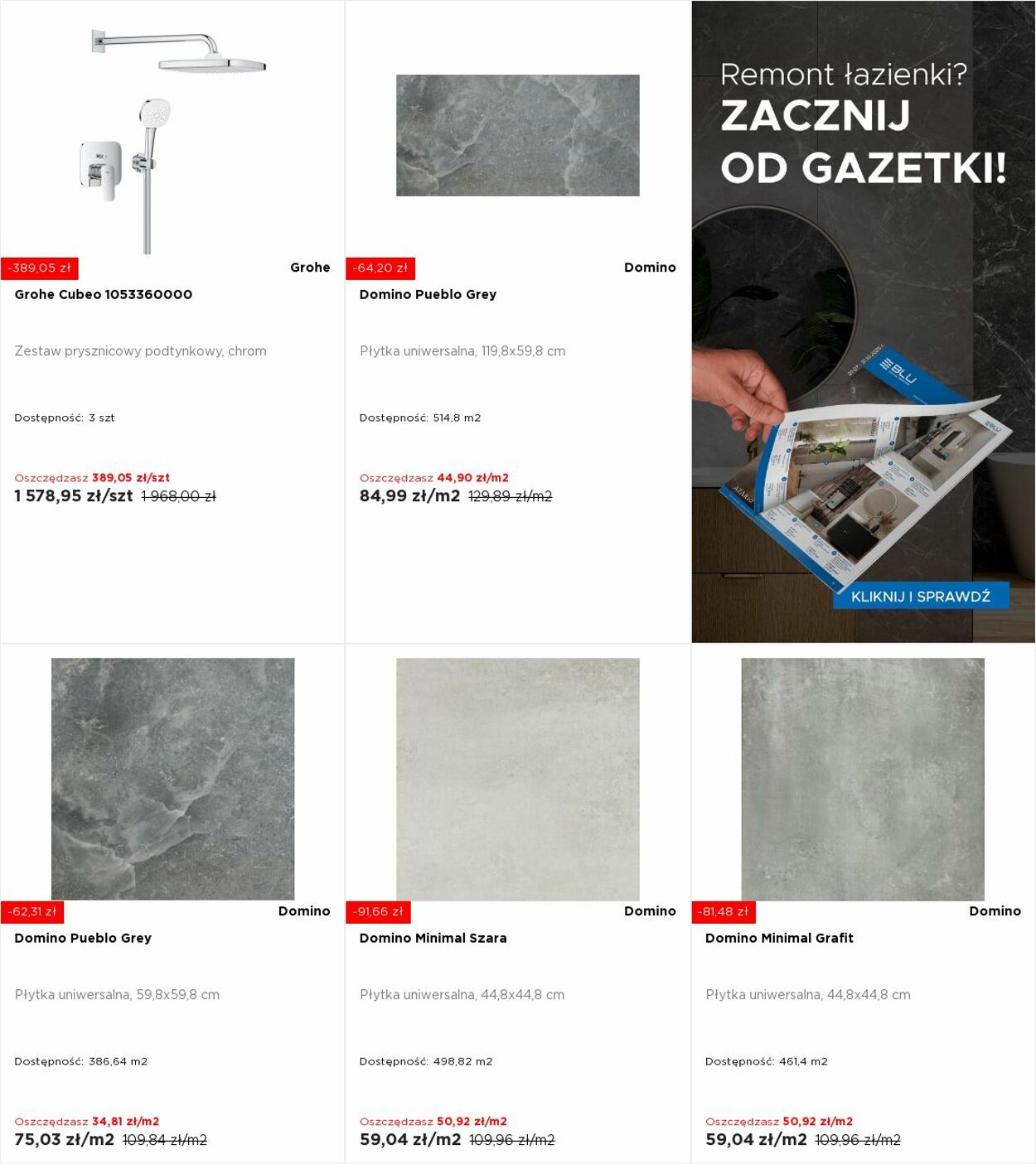 Gazetka Blu Salony Łazienek 28.07.2025 - 03.08.2025