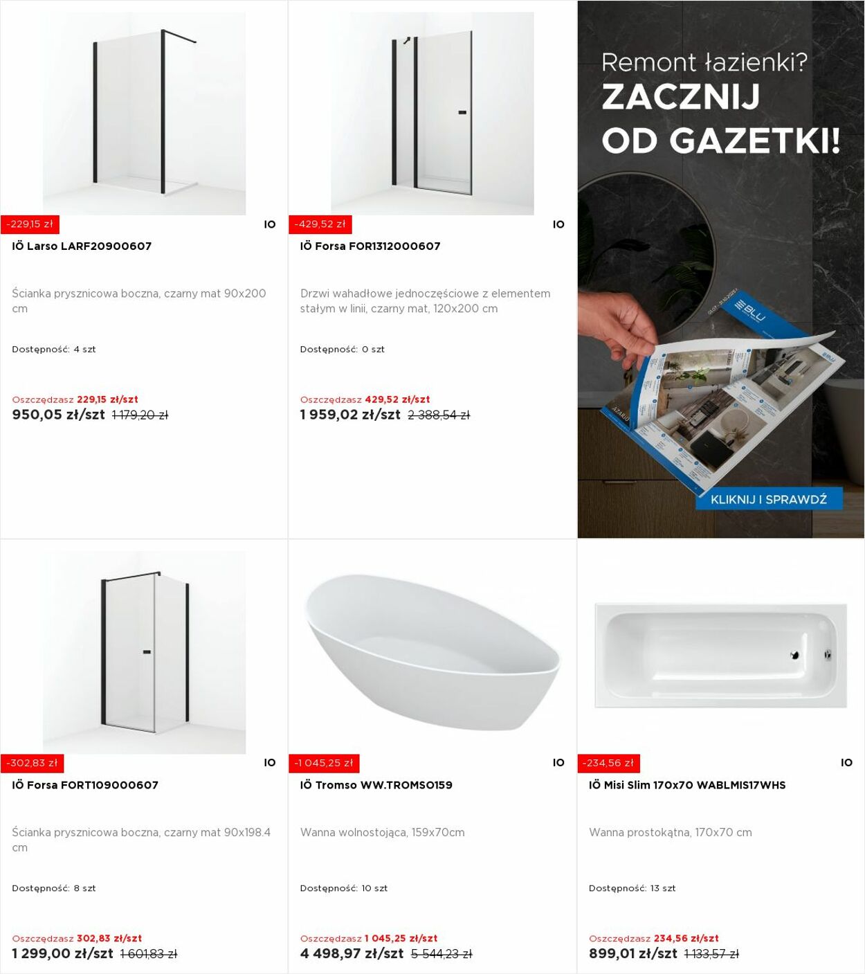 Gazetka Blu Salony Łazienek 28.07.2025 - 03.08.2025