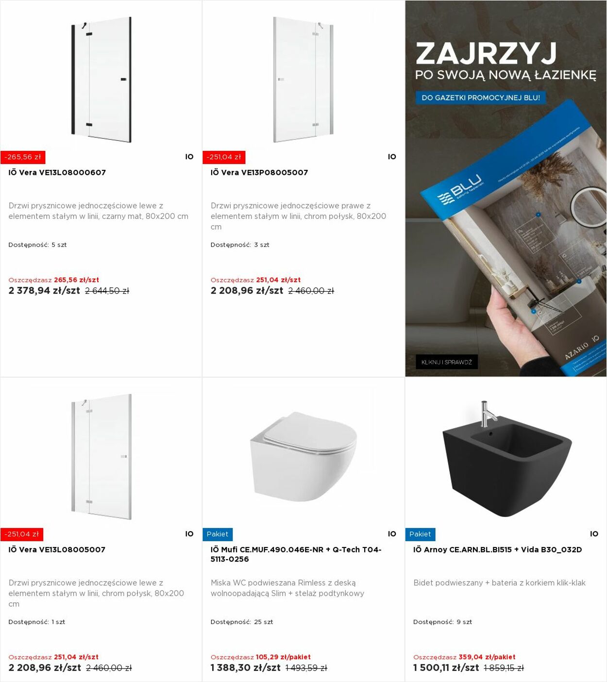 Gazetka Blu Salony Łazienek 30.06.2025 - 06.07.2025