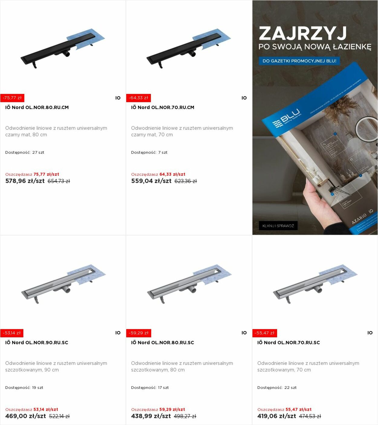 Gazetka Blu Salony Łazienek 30.06.2025 - 06.07.2025