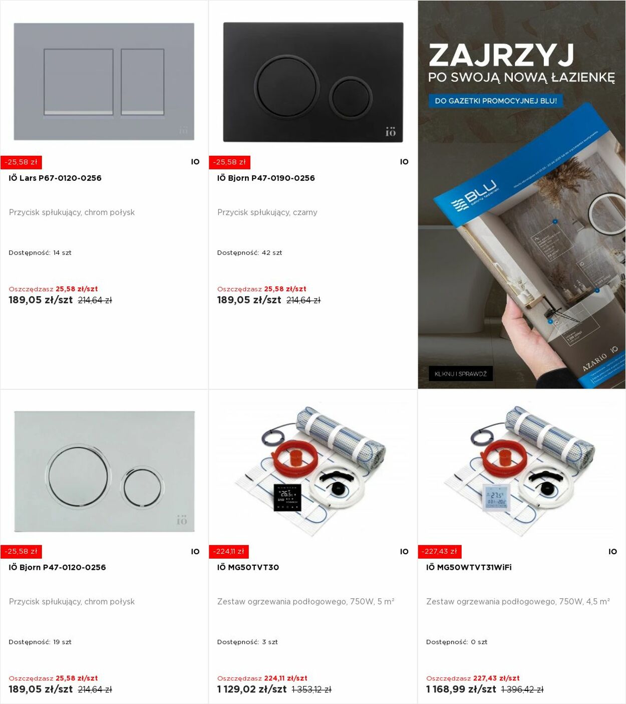 Gazetka Blu Salony Łazienek 30.06.2025 - 06.07.2025