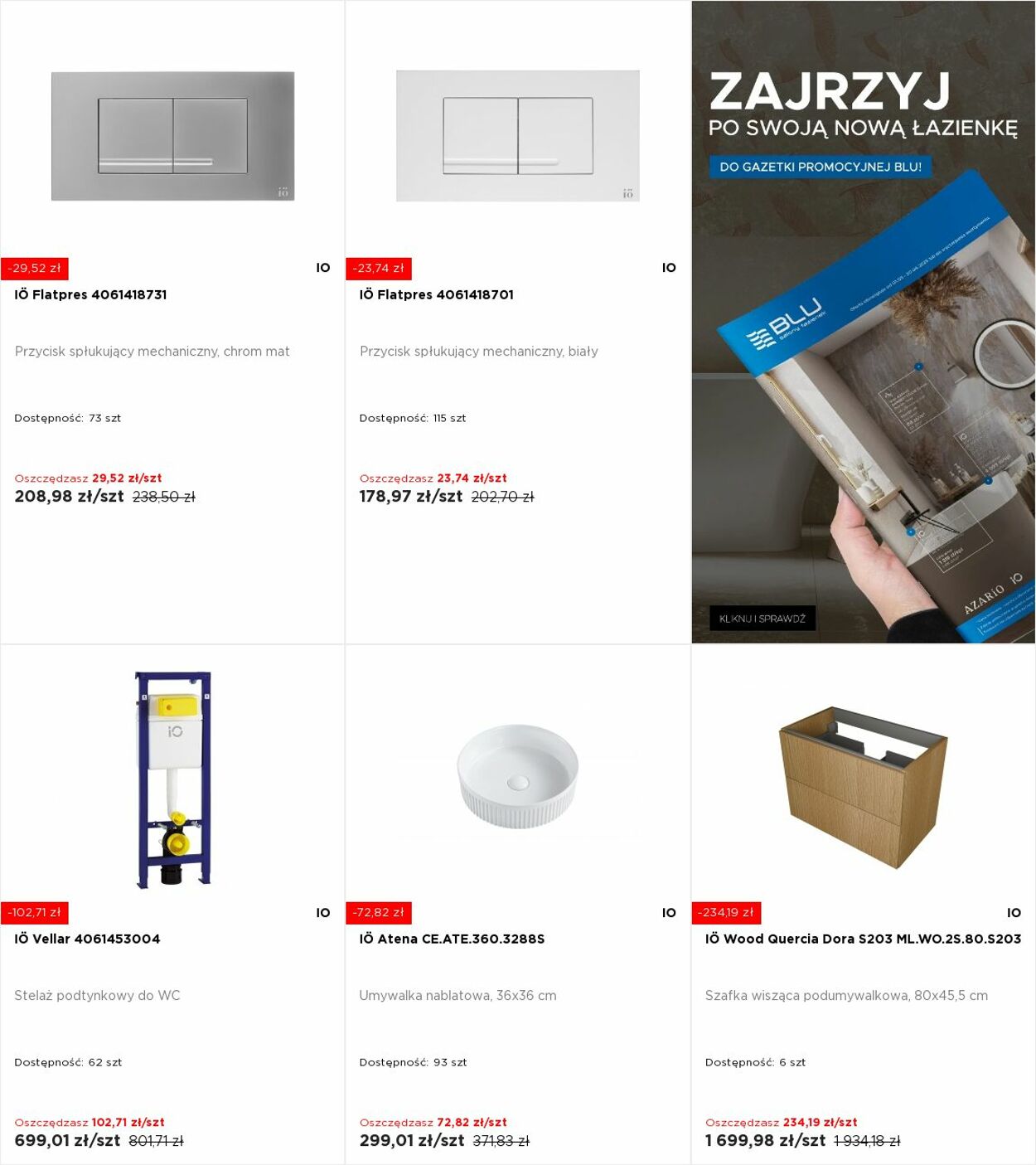 Gazetka Blu Salony Łazienek 30.06.2025 - 06.07.2025