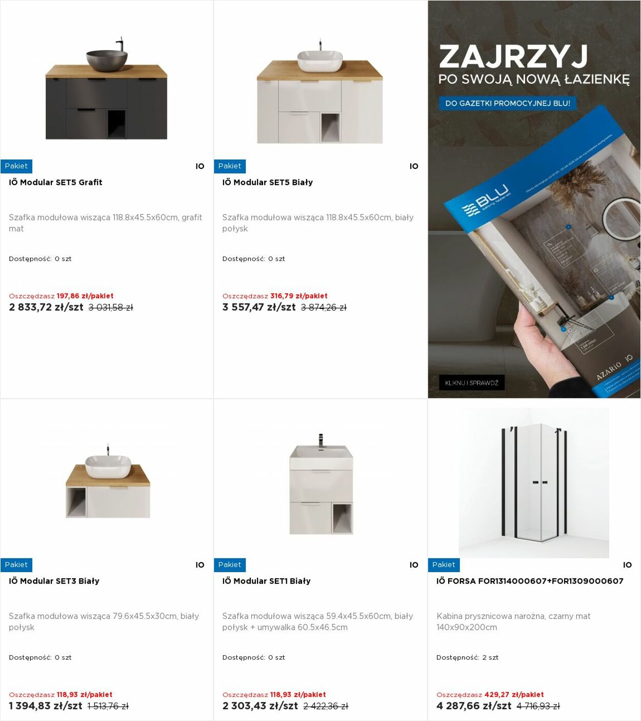 Gazetka Blu Salony Łazienek 30.06.2025 - 06.07.2025