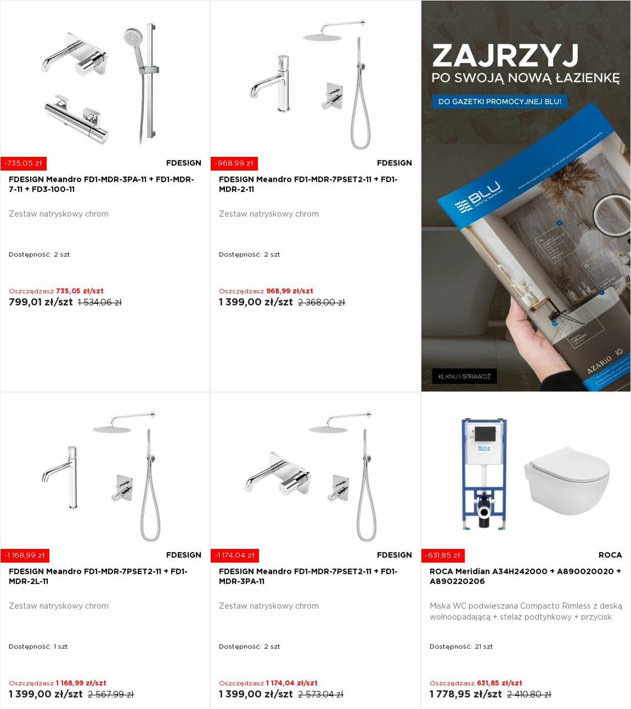 Gazetka Blu Salony Łazienek 30.06.2025 - 06.07.2025